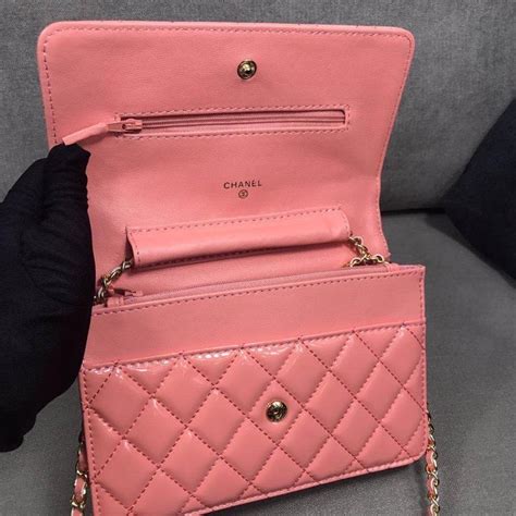 pink chanel wallet replica|authentic chanel wallet.